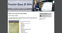 Desktop Screenshot of frontierglassofbelle.com